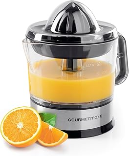 GOURMETmaxx elektrischer Entsafter für Zitrusfrüchte & Orangensaft | Saftpresse bis 700 ml Fül…
