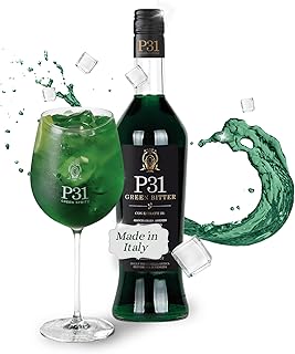 P31 Green Bitter I 25% Vol. Intensiver Bitterlikör I 700 ml I 31 natürliche Kräuter & Essenzen…