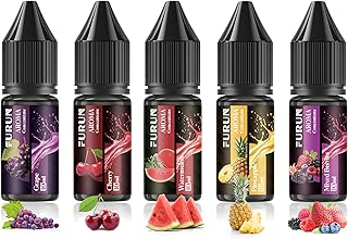 FURUN Aromakonzentrat 5x10ml Hochdosiertes Lebensmittelaroma, einfaches mischen, zum Kochen zum B…