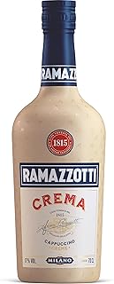 Ramazzotti Crema, italienischer Creme-Likör, cremig-süße Aromen von Cappuccino, Optimal für g…