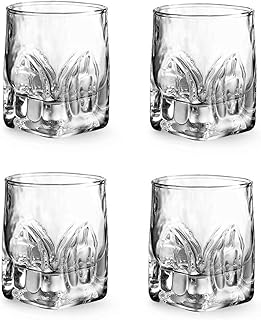 Provance 4er Set Premium Schnapsgläser 40ml (4cl) – Elegante Kristall Shotgläser mit 2mm Wand…