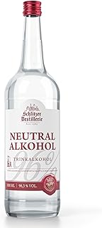Schlitzer Neutralalkohol 96,3% vol. – Extra Fein Filtriert Hochreiner Weingeist/Ethanol für Li…