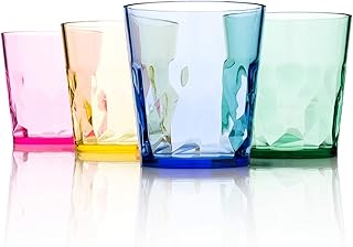 SCANDINOVIA – 250ml unzerbrechliche Premium-Trinkgläser – 4er Set – Tritan Kunststoff Becherglas…