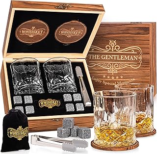 Whisiskey Whisky Gläser Set – Whiskey Geschenkset Glas – Whiskygläser – Geschenke für Männer …