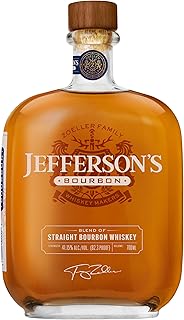 Jefferson’s Straight Bourbon Whiskey, Vanille, Pfirsich, Toffee Aroma und eine feine Honig-Nuance…
