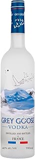 GREY GOOSE Premium-Vodka aus Frankreich, 40% Vol., 70 cl/700 ml, mit 100 % französischem Weizen …