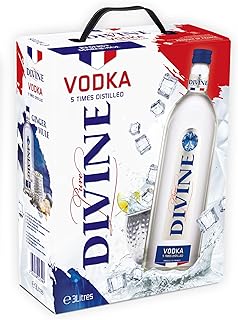 Pure Divine – Französischer Vodka aus den Nordvogesen – 37.5 Prozent Vol – Großpackungen 3 Lite…