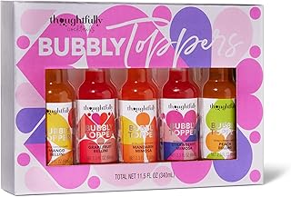 Thoughtfully Prosecco Cocktail Toppers Geschenkset – 5 verschiedene Geschmmacksrichtungen z.B. Pf…