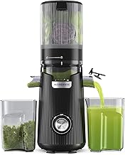 ACOQOOS Entsafter, Entsafter für Ganze Gemüse und Obst, 135 mm Breite und Größere Fütterungs…
