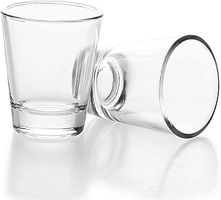 BCnmviku Schnapsgläser Glas 5cl/50ml Set Shotgläser – Spühlmaschinenfest – Gläser für Vodka …