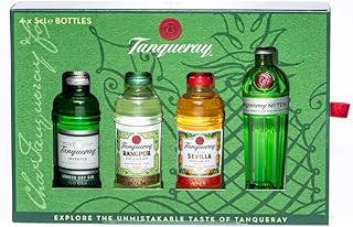 Tanqueray Exploration Pack mit London Dry Gin, No. Ten, Flor de Sevilla und Rangpur Gin (1 x 0.2 l)