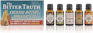 The Bitter Truth I Cocktail Bitters Traveler’s Set I 5 x 20 ml Flasche I 38,20% Volume I Geschenk…