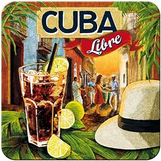 Nostalgic-Art 46126 Bier und Spirituosen Cuba Libre, Untersetzer