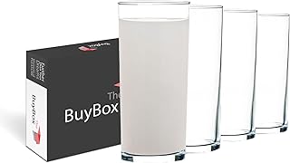 Türkisches Raki Gläser Set mit 4 Highball Gläsern (200 ml/6.7 oz), Ouzo Gläser, Tom Collins G…