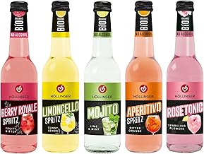 Höllinger Bio Organic No Alcohol Mixbox, 5 Sorten Spritz und Tonic, 5x330ml