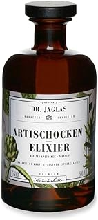 Dr. Jaglas Artischocken Elixier 500ml – Kräuterlikör – pur oder als Gin-Alternative mit Tonic -…