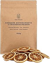 HUA MALOO Essbare Getrocknete Zitronenscheiben 150 g – Premium Cocktail Garnish in Bar-Qualitä…