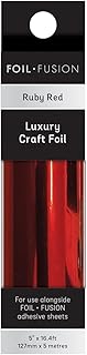 Tonic Studios Craft Perfect Foil Fusion 5″ X16.4 ft-Ruby Red