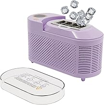 Eiswürfelmaschine Klein Eiswürfelmaschinen, 120W 230V Kompakte Eiswürfelbereiter mit Clip, Tra…