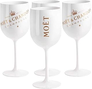 EATAN Champagner Becher,Champagnerglas für Kunststoff Moët &Chandon Ice Imperial Champagner Bec…