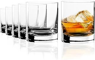 Stölzle Lausitz Whisky Gläser New York Bar 6er-Set 250 ml – Hochwertige Whisky Tumbler in zei…