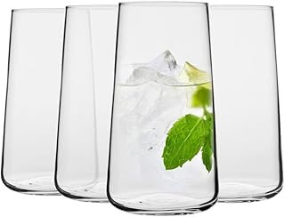 Krosno Gläser für Wasser, Getränke und Säfte | Elegantes Design | Bleifreies | Fassungsvermö…