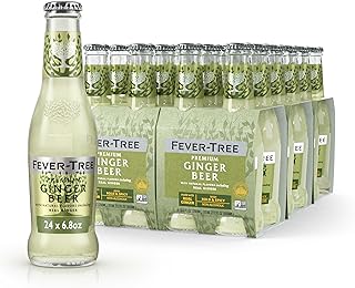 Fever-Tree Premium Ingwerbier, ohne künstliche Süßstoffe, Aromen oder Konservierungsstoffe, 24 ml