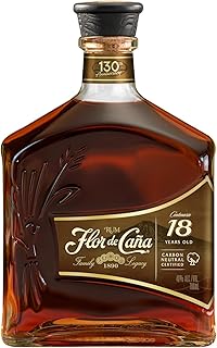 Flor de Caña Rum 18 Jahre 40% (1x 0,7 l)(Verschiedene Geschenkkarton-Designs)