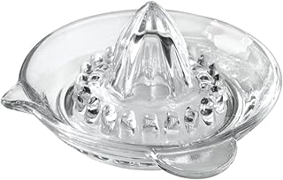 Metaltex Zitruspresse aus dickwandigem Glas