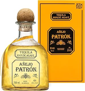 PATRÓN Añejo Premium Tequila, creata in Messico in piccoli lotti a partire dal 100% della migli…