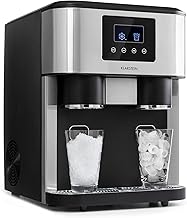 Klarstein Eiswürfelmaschine Klein, 1,8L Eiswürfelbereiter, Mini-Eiswürfelmaschine für Crushed…