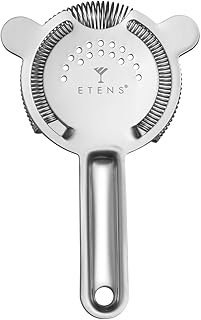 Etens Barsieb [Mit herausnehmbarer Spirale] – Cocktail Sieb für Boston Shaker & Mixing Glas – Ba…