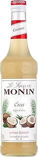 Monin Sirup Kokos (1 x 0,7l) – Tropischer Genuss für Cocktails, Kaffee und Desserts – Intensives…
