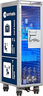 VanDeBord Bartrolley Bon Voyage, Barwagen Servierwagen, Getränkewagen, Hausbar, Barschrank Vinta…