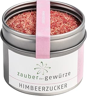 Zauber der Gewürze Himbeerzucker – süße Verführung für Kuchen, Desserts und Getränke, 80 g