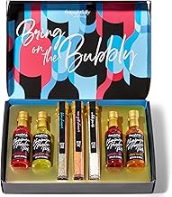 Thoughtfully Cocktails, Geschenkset für Champagner- und Prosecco-Party-Cocktail-Mixer, Aromatisi…