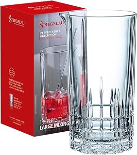 Spiegelau Rührglas Cocktail 750 ml, Perfect Serve, 4500153, Mixing Glass aus Kristallglas, spül…