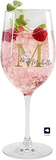 Herz & Heim® Geschenke für Frauen Weinglas personalisiert zum Geburtstag, Geschenk für Freundi…