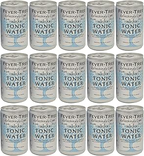 Fever-Tree Refreshingly Light Premium Indian Tonic Water 15 x 150ml Cans