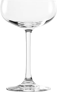 Stölzle Lausitz Sektschalen Jive 6er Set 230ml / Sektschale aus hochwertigem Kristallglas/als Se…