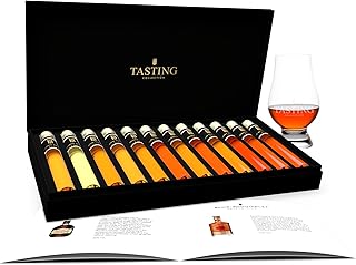 Rum Tasting Probierset 12 Fläschchen Verkostung im Geschenkset