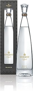 Cincoro Blanco Tequila Geschenkbox | Super Premium | 100% Blaue Weber Agave | Ungereift | Von Mic…