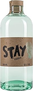 Stay Vodka | Milder Premium Vodka aus Getreide | Klar & rein | Ideal für Cocktails & Longdrinks …