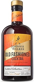 Johnnie Walker Whisky Old Fashioned Cocktail Drink, 20,5 % vol, 50 cl / 500ml Flasche
