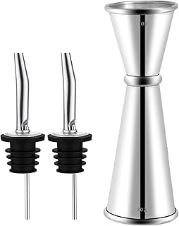 Pafusen Jigger für Barkeeper, japanischer professioneller Cocktail-Messbecher, 57 ml, 28 ml, mit…