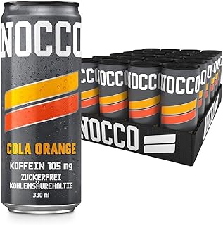 NOCCO energy drink 24er pack – zuckerfrei, vegan Energy Getränk mit Koffein & Vitaminen, 24 x …