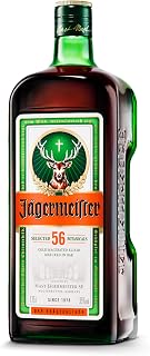 Jägermeister – 1 x 1,75l Premium Kräuterlikör 35% Vol. – Integrierte Ausschankhilfe für den…