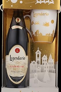 Elixir 7 Jahre – 0,7L | 34% Vol. | Geschenkpackung mit Weihnachtsbecher | Aromatischer Likör |…
