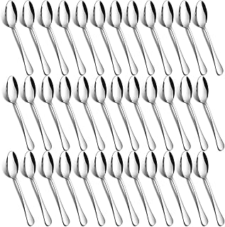 Teelöffel 36er Set, PionStar Edelstahl kaffeelöffel Set, (5,5″/14cm) Spülmaschinenfest, latte …