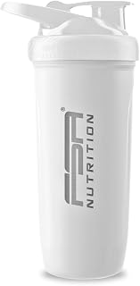FSA Nutrition Edelstahl Protein Shaker – Fassungsvermögen 900 ml – Skaliert bis 700 ml – auslauf…